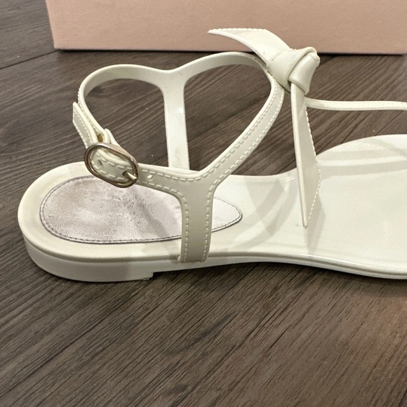 Alexandre Birman Clarita Jelly White Size EU 37 Size US 7 - Picture 2 of 15